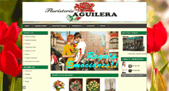 Desktop Screenshot of floristeriaaguilera.com